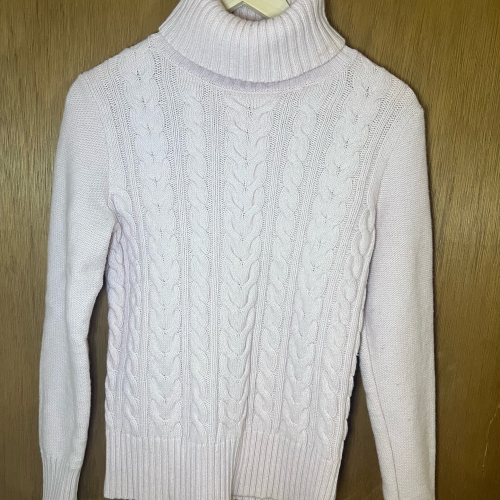 Merona Women's Turtleneck Sweater - Soft Pink